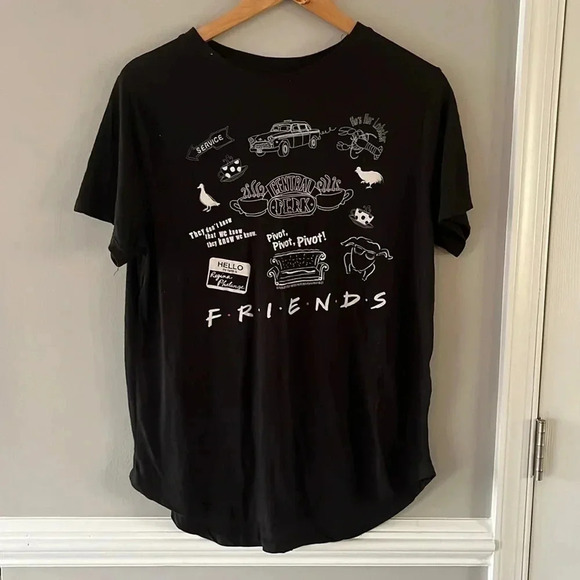 Vintage 90’s FRIENDS The Television Show Graphic T-Shirt Women's Size XXL - Picture 1 of 5